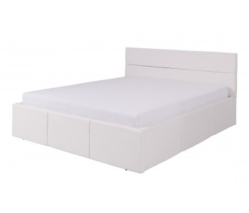 CALABRINI - łóżko eco skóra bez materaca 160 x 200 cm