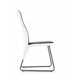 K300 - Krzesło biało-czarne