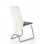 K300 - Krzesło biało-czarne