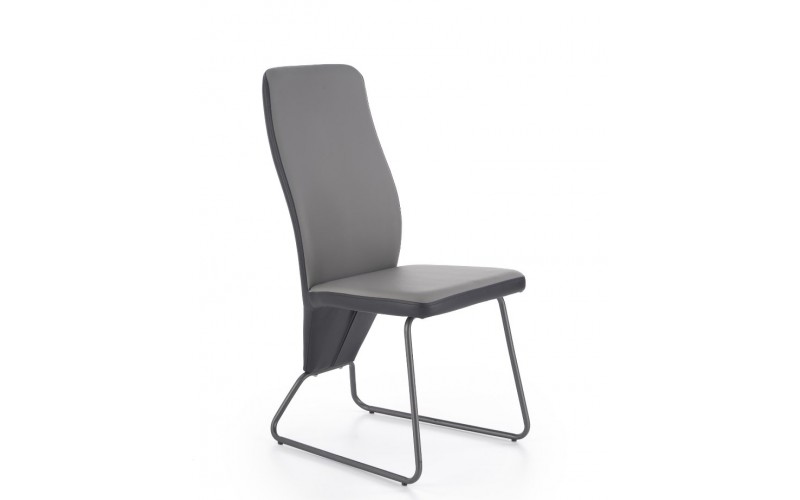 K300 - Krzesło czarno-popielate