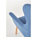 COTTO - fotel niebieski