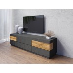 SILKE - Komoda TV 6S 206 cm (40) 3 kolory
