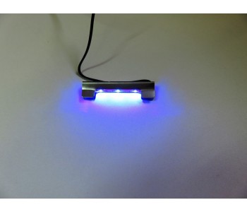 Oświetlenie LED klips niebieskie