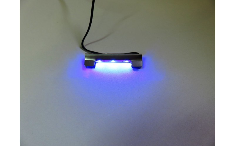 Oświetlenie LED klips niebieskie