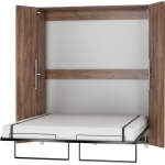 TADEK - łóżko 160 składane w szafie - 5 kolorów