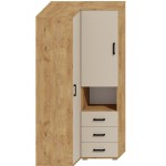 VICTORIA - Szafa narożna 2D3SZ 60-100 (104) - DUŻO kolorów, 5 szerokości, 6 głębokości